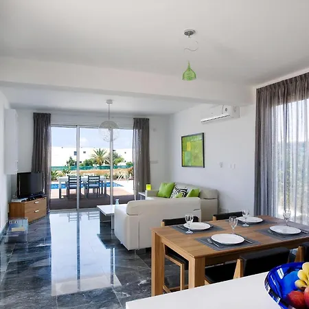 Luxury Cyprus Turquoise Private Pool Sea View Villa