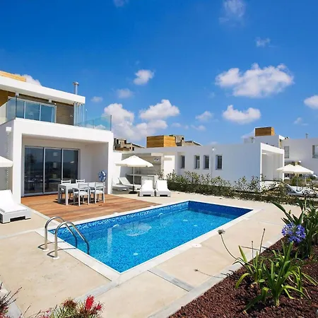 Luxury Cyprus Turquoise Private Pool Sea View Paphos